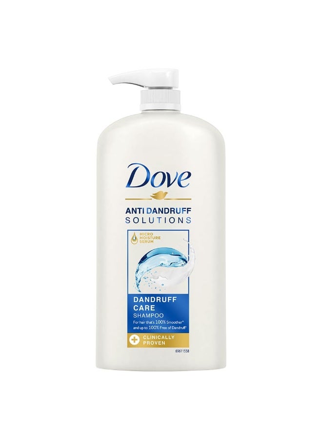 Dove Dandruff Care Shampoo for Dry, Itchy & Flaky Scalp, 1 Litre - Image 1
